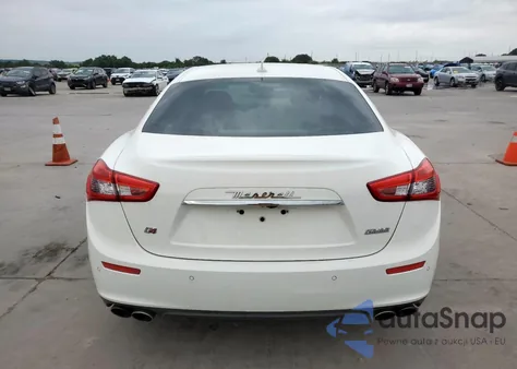 2015 Maserati Ghibli S z USA, uszkodzony, nr VIN ZAM57RTA2F1134744